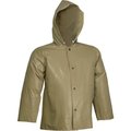 Tingley Rubber Tingley® J12148 Magnaprene„¢ Hooded Jacket, Green, Inner Cuffs, XL J12148.XL